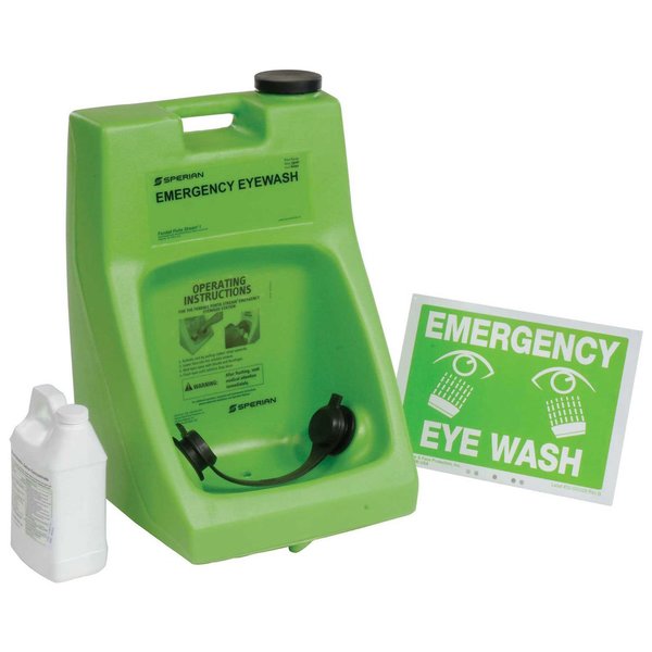 Honeywell Safety Products Fendall 6 Gallon Porta Stream I Eyewash Station - With Solution 32-000100-0000